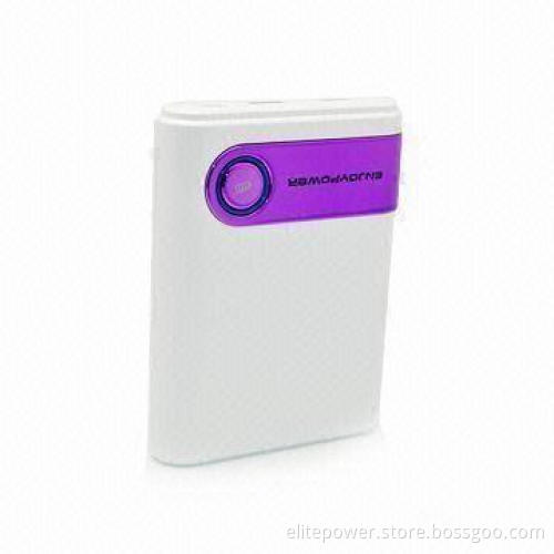 Mobile Power/Power Pack Charger for iPad, Tablet, iPhone, Samsung/HTC, 10,400mAh Double Output